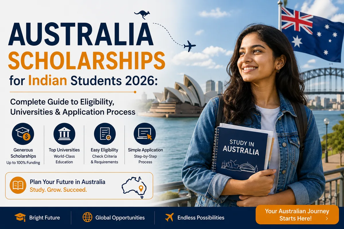 Australia Scholarships for Indian Students 2026 — cover image