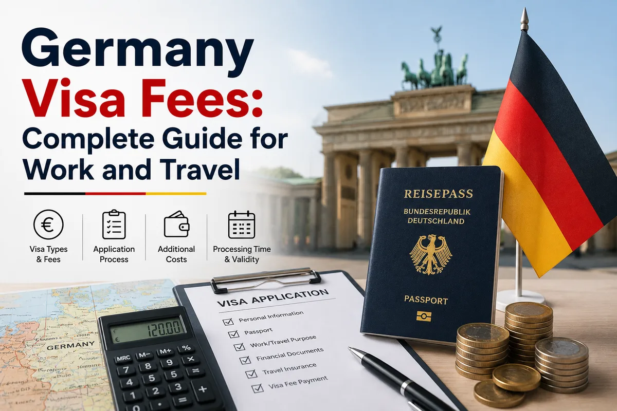 Germany Visa Fees: Complete Guide for Work and Travel cover
