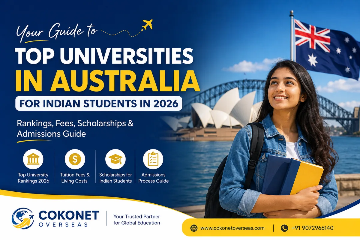 Top Universities in Australia for Indian Students in 2026 cover