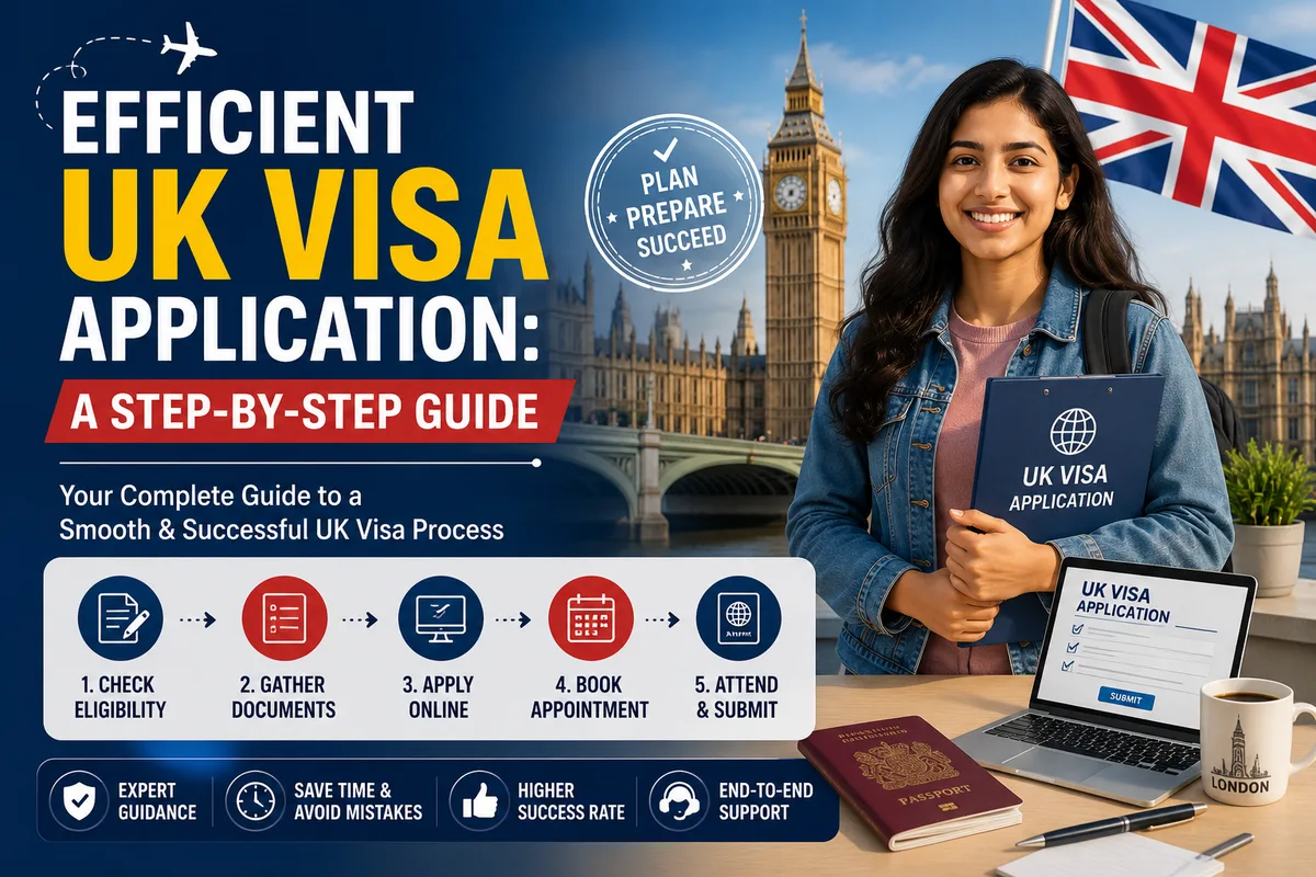 Efficient UK Visa Application: A Step-by-Step Guide — cover image