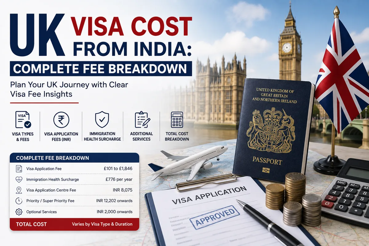 UK Visa Cost from India: Complete Fee Breakdown cover